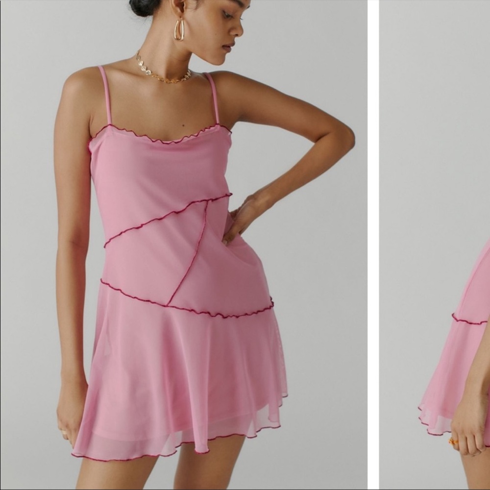 UO Moxie Mesh Dress